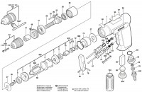 Bosch 0 607 153 513 180 WATT-SERIE Drill Spare Parts